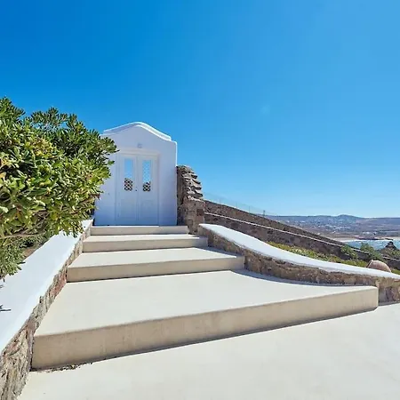 Villa Private Beachfront 30steps To Alemagou Beach Panormos (Mykonos)