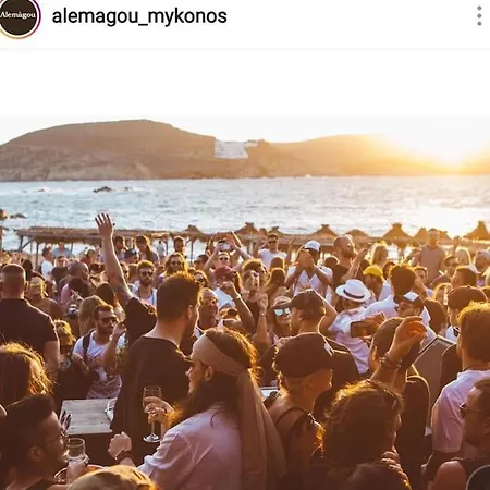 Vila Private Beachfront 30steps To Alemagou Beach Panormos (Mykonos)
