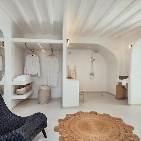 Villa Private Beachfront 30steps To Alemagou Beach Panormos (Mykonos)