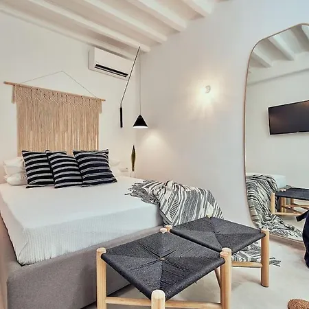 Villa Private Beachfront 30steps To Alemagou Beach Panormos (Mykonos)